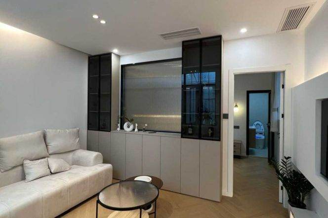 jing'an temple 1BR/living room@L2/7