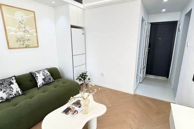 Elevator Bright 1Br/2Lr/1Bt Close to L2/3/4 Zhongshan Park Station 