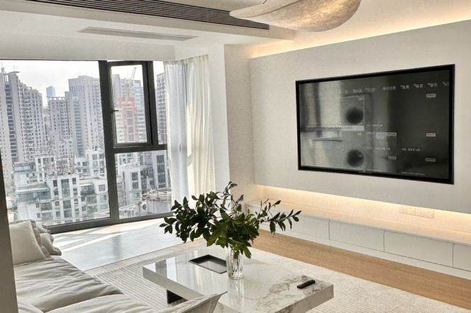 modern 3brs nice furniture floor heating nice view beside Su zhou river and line 13 