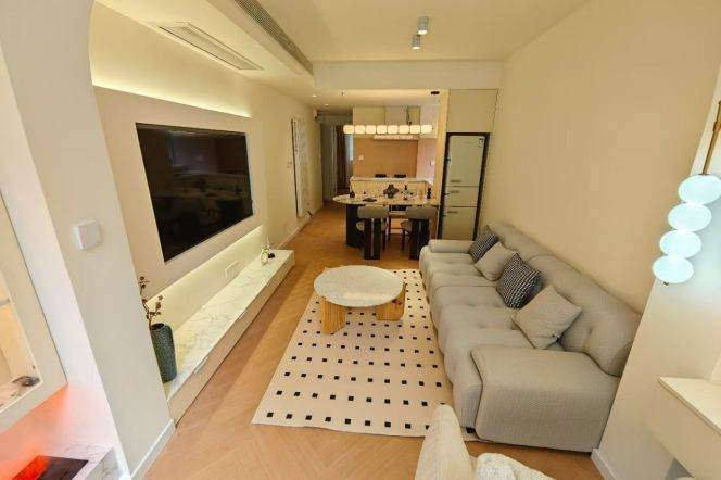 Jing’an Modern&Spacious 1Br/2Lr/1Bt Close to L14 Wuding Rd Station 
