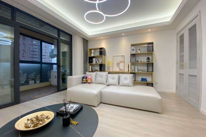 modern 2brs floor heating modern furniture in Gubei only 22K