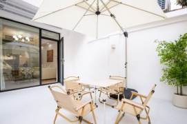 south Shaanxi rd 1br with garden