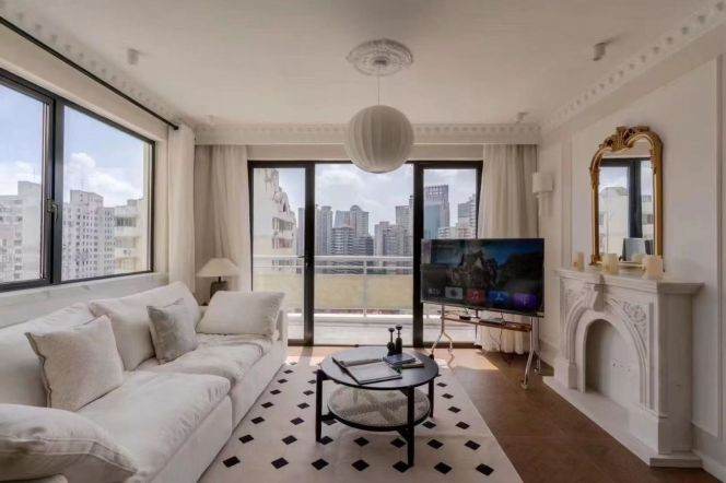 2Bedrooms with AC and floor heating Near JingAn temple 19k