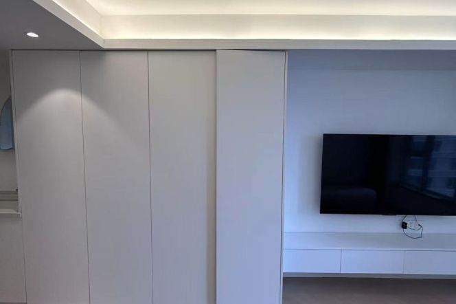 1Bedroom+1living room with AC floor heating Near Zhongshan Park 12.8k