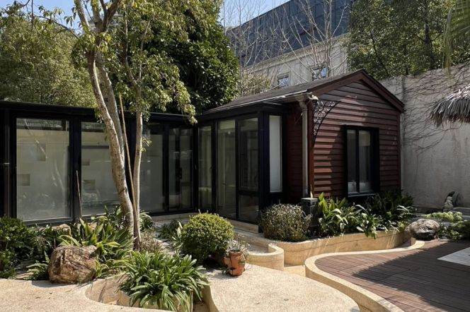 Unique Ground Floor Old House w/150㎡ Beautiful Garden/Shanghai Library