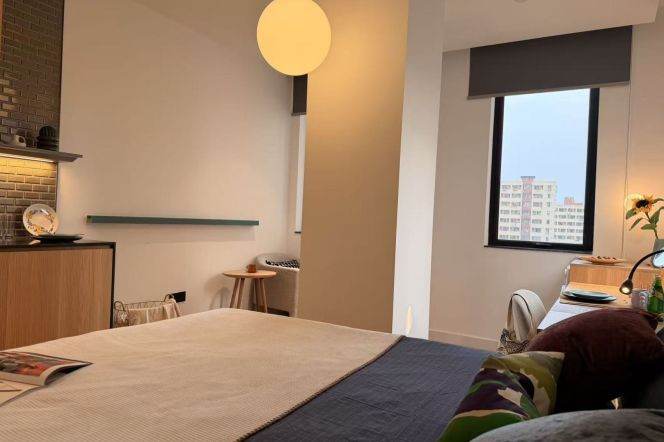 1Studio near line 8 and convenient to Tong'ji University can long and short term lease