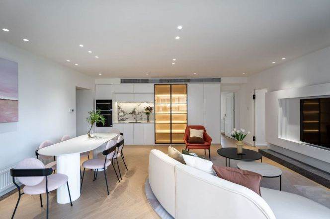 3BR+2bathrooms with AC and wall heating nearby SJTU ChangNing 