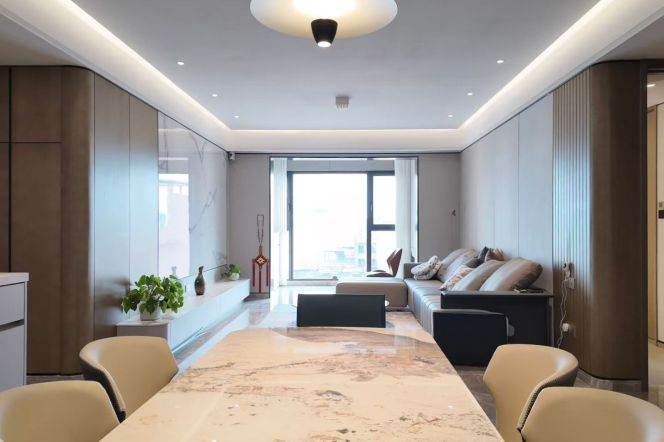 high quality modern 4brs floor heating modern furniture near Xintiandi 43.5K