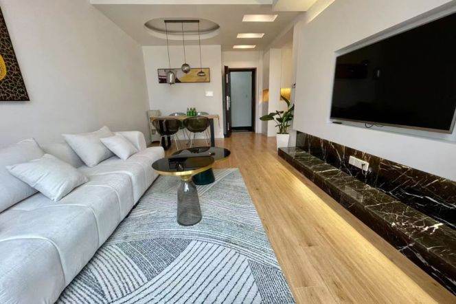 Morden&Bright 1Bdr /Floor Heating @Jingan Temple &Line 2/7/14