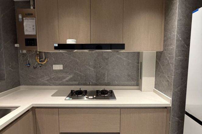 Modern 2brs with river view and floor heating nearby beautiful Huang pu river