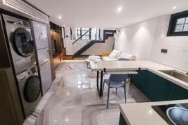 Unique 2 br with 2 baths + floor heating + outdoor space ,easy to L 7/9 ZhaoJiaBang Rd st.