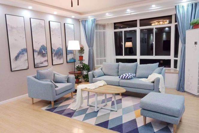 2 Brs, 1 Living room, 120 sqm with Oven and Dryer @ Wuding metro L14