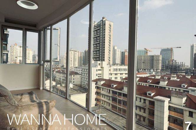 Attractive Scenic Balcony/Line 4/12 MT/Xuhui Riverside/Large Storages/Heater/Cozy1br