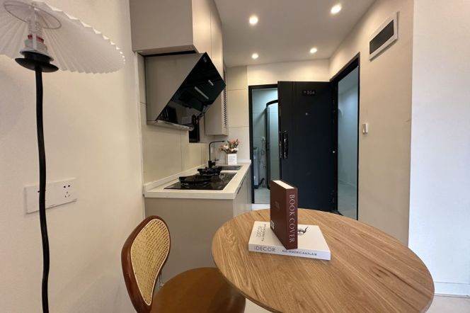 Elevator 1BR-Shanghai Normal University-2-minute reach, Line 1/12-Caobao Road