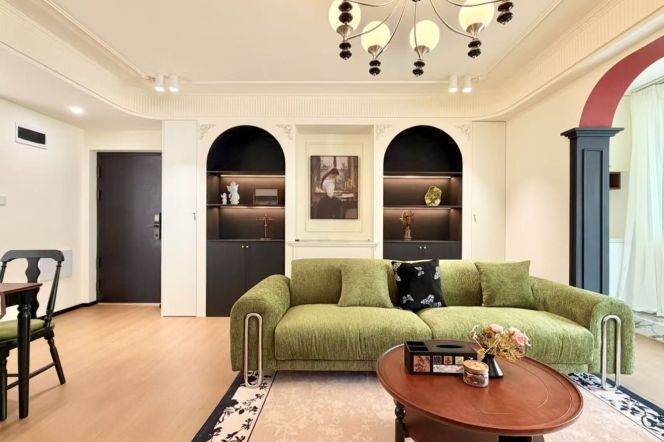 Elevator 2BR-Large terrace-6-minute walk to Line 4-Shanghai Stadium