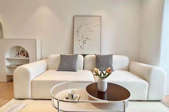 Sunny 2bedrooms elevator Apt+Central AC+oven@L2/4Zhongshan Park