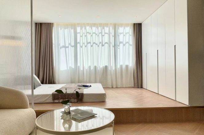 Cozy one bedroom Apt+Central AC+oven@Line14 Wuding Rd