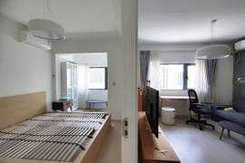 Floor heating 1BR APT Huaihai Rd nr JT University 9.5k