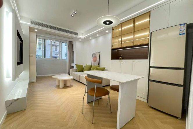 Spacious 1BR 2LR/brand furniture/bright room/Zhongshan park@L2/3/4