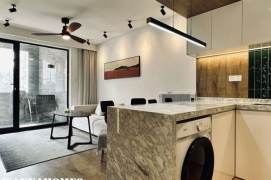 High floor 1bedroom+studyroom Balcony IFloor heating nrL2 3 4 ZhongshanPark Metro