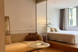 Modern 1br Nr jingan temple M2/7