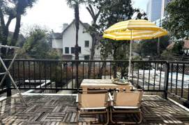 6K great deal Loft 1bedr+big terrace nrL2 7 14Jing'an temple metro