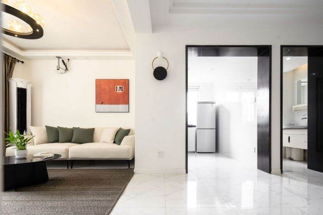 Bright 2BR with Garden View & Floor Heating