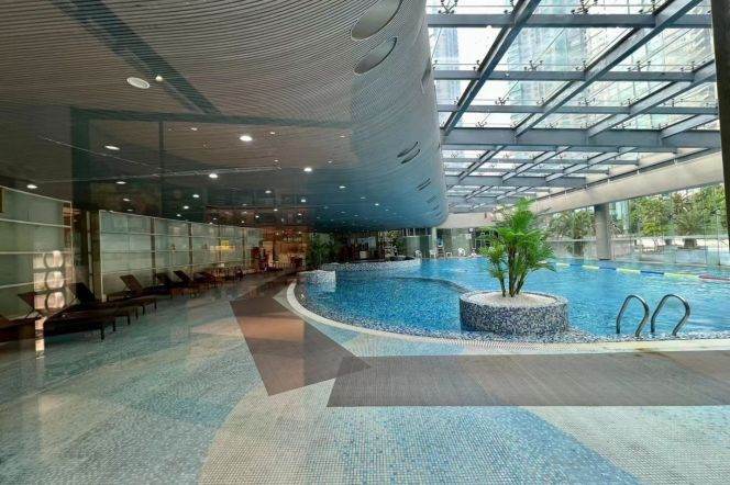 Modern4brs with floor heating and balcony in Lujiazui