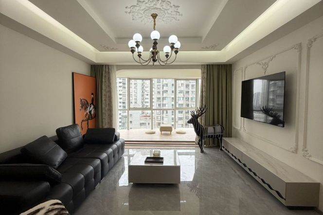 2 Brs, 2 Baths, Floor Heating/Central ac/Oven/Dish washer, 150 sqm @ Hailun metro L10