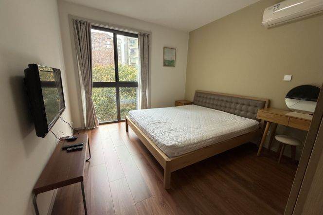 Cozy 2bedrooms elevator Apt+Central AC+oven@ Shanghai Zoo/Songhong Rd