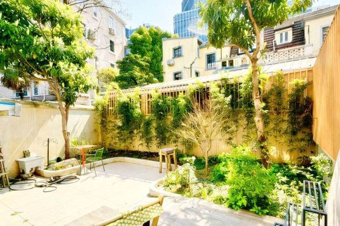 Cozy 1Brm With A 50sqm Garden Near Line 2/7 Jing'an Temple
