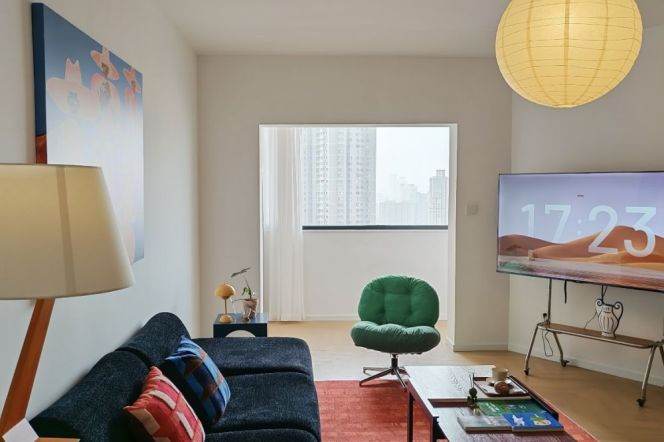  Zhongshan park -2beds - bright - oven- dishwasher- elevator - Comfortable 