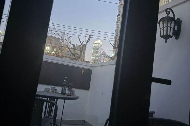 1 br near L2/L7/L14 jing'an temple station+floor heating+balcony