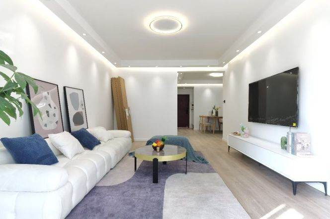 Morden&Bright 2Bdrs /Floor Heating @Jingshajiang Rd &Line 13