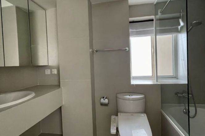 L10 Shanghai Library Station, 2 bedrooms with a cloakroom + outdoor balcony