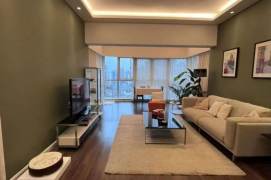 2 Brs,2 Baths with Central ac, Oven, Dryer, 140 sqm @ Jingan temple L2&7