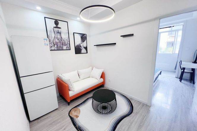 Jing'an District — Bright Renovated 1BR