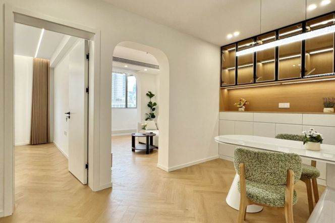 Modern elevator 1br Nr jingan temple M2/7