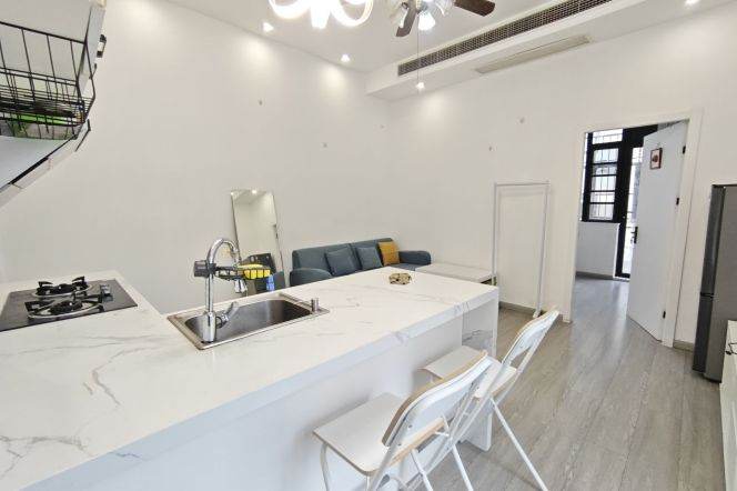 Cozy Bright 1br 1lr Balcony Nr Metro L9 dapuqiao sta