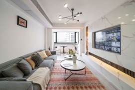 2 Brs, 1 Living room,Floor heating, Central ac, Oven, 120 sqm @ Jiangsu metro L2&11