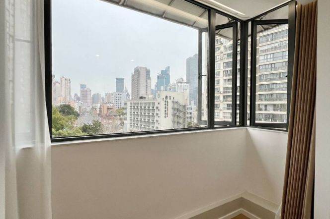 Jing'an Temple/modern 1br 2lr/elevator/floor heating/brand furniture@L14/2/7