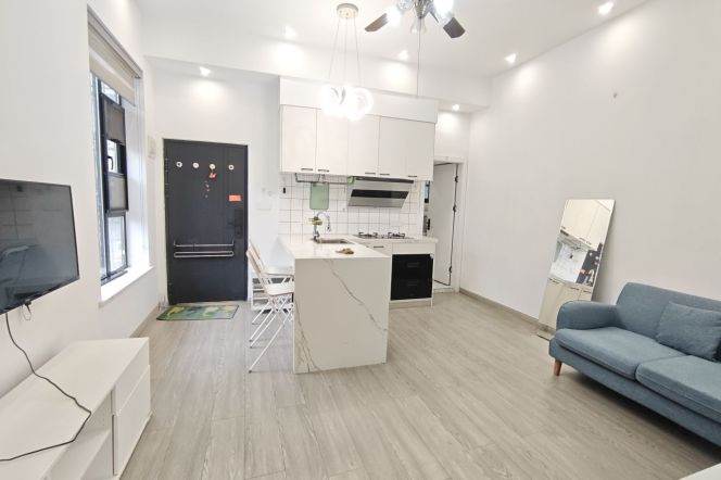 Cozy Bright 1br 1lr Balcony Nr Metro L9 dapuqiao sta