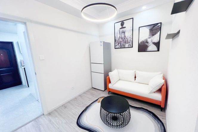 Jing'an District — Bright Renovated 1BR