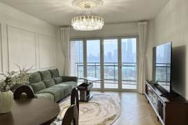 modern 3brs  beautiful rive view open balcony  beside Huang pu river only 25.5K line 2,9,14