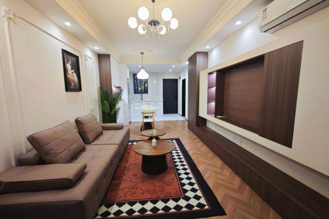 Spacious 1br 2lr/brand new/double south/big living room,Zhongshan(N) rd@L1/3/4
