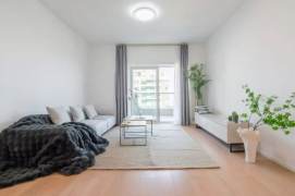 Bright 3Br Apt Balc/Heating/Club Shanghai Library 