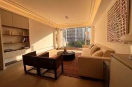 3 Brs, 2 Baths with Open Balcony/Floor Heating/Central ac/Oven, 175 sqm @ Zhongtan metro L3&4