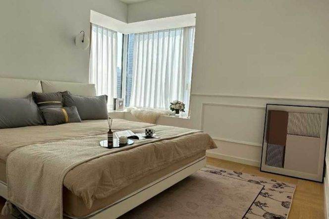 Suzhou W. rd/ changping rd floor heat 3brs/2lr/2ba apt with central AC; L1/12/13