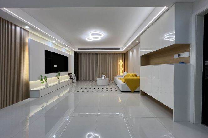 2 Brs, 1 Living room with Central ac/Oven/Dish washer, 120 sqm @ Weining metro L2