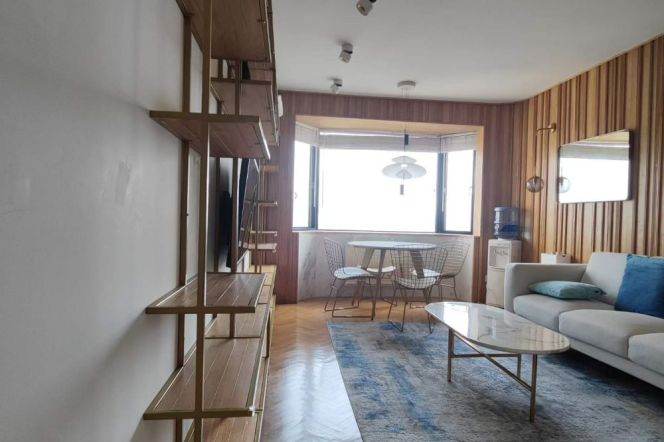 1 br near L2/L7/L14 jing'an temple station+elevator